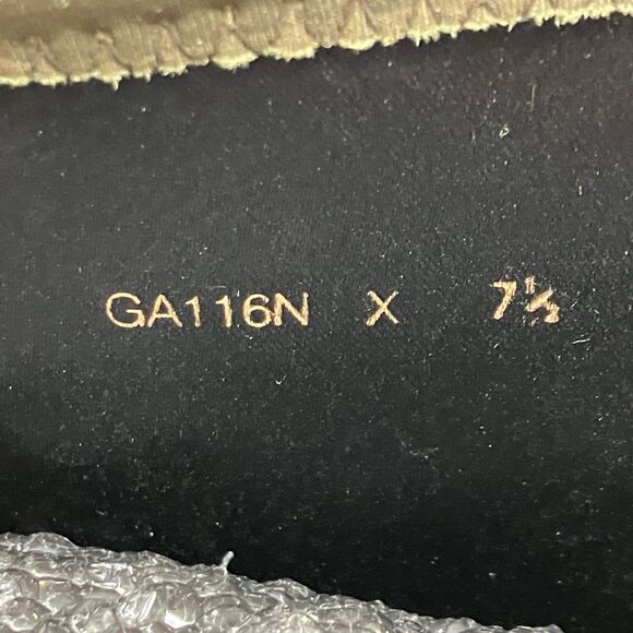 Good American Camo Ankle Boots 7.5 Stretch Fit High Heel Zip - Picture 5 of 14